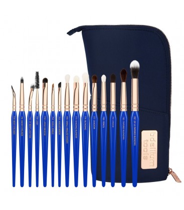 EYES ONLY Complete 15pc. Brush Set with Pouch